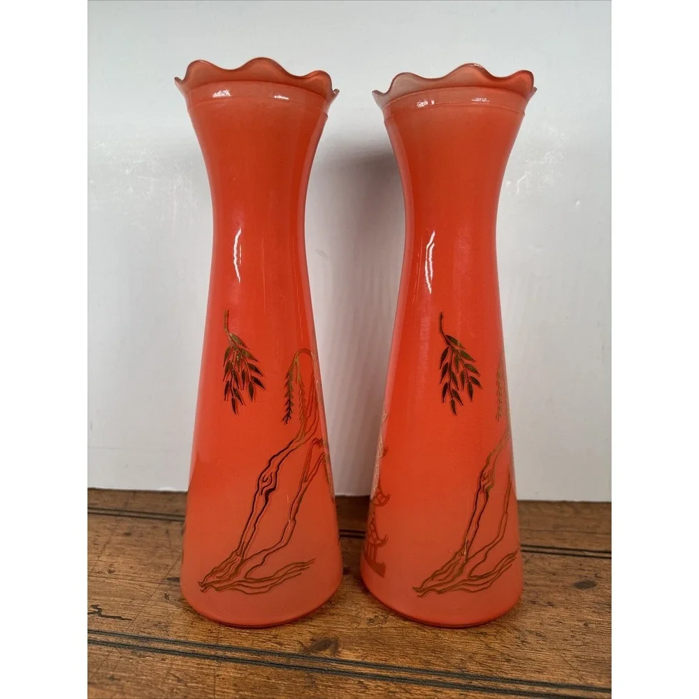 Vtg Bartlett Collins Atomic Age Glass 9